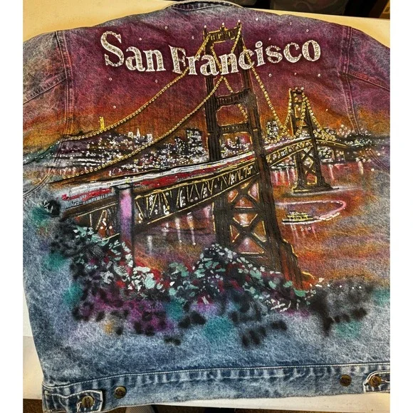 San Francisco Denim Jacket - Multicolor - Picture 5 of 16